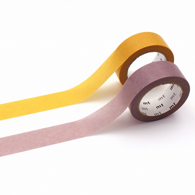 カモ井加工紙 mt upcycle tape 2巻パック イエロー×ラベンダー MT02UP03 1巻(ご注文単位1巻)【直送品】