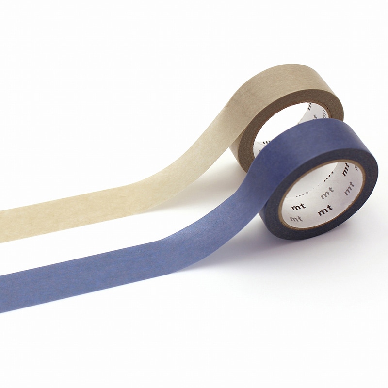 カモ井加工紙 mt upcycle tape 2巻パック ブルー×パステルグレー MT02UP06 1巻（ご注文単位1巻）【直送品】