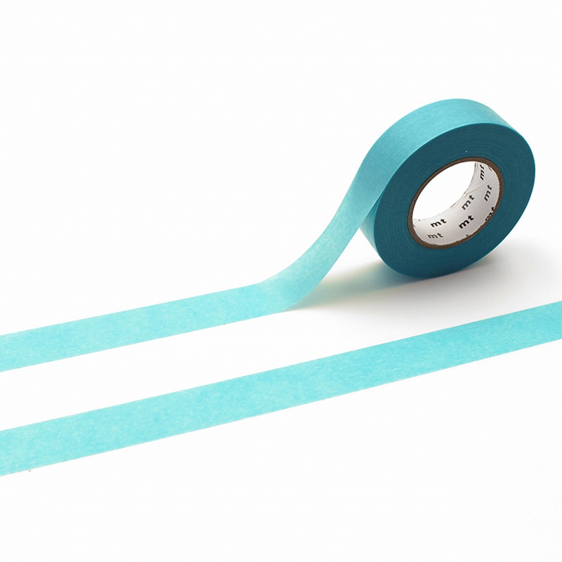 カモ井加工紙 マスキングテープ mt ガンシン 水色 MTGANS01 1巻(ご注文単位1巻)【直送品】