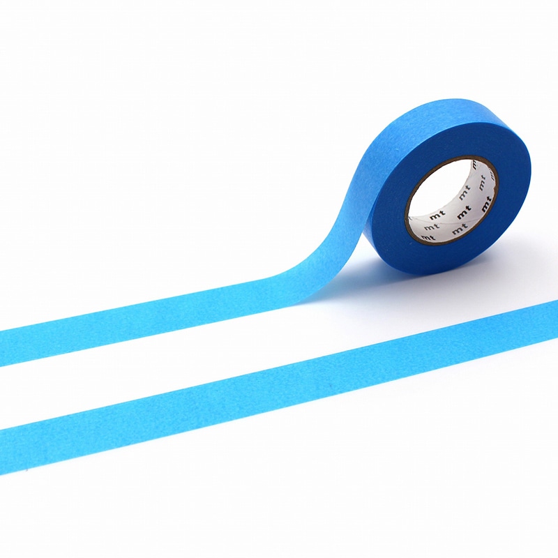 カモ井加工紙 マスキングテープ mt ガンシン 空色 MTGANS02 1巻(ご注文単位1巻)【直送品】