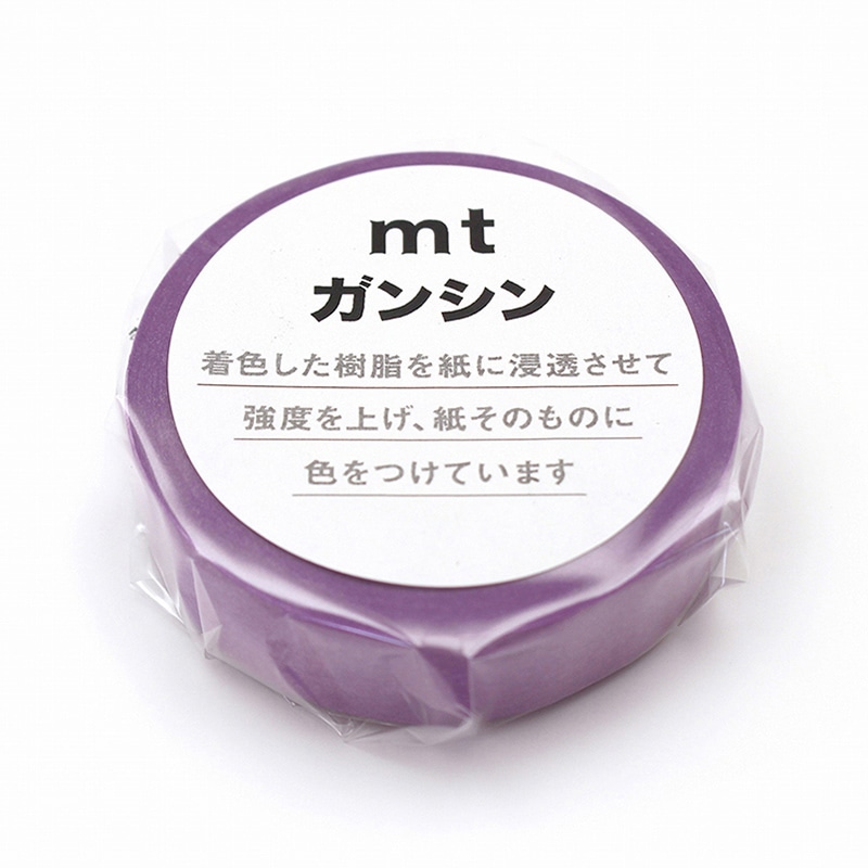 カモ井加工紙 マスキングテープ mt ガンシン 青紫色 MTGANS11 1巻（ご注文単位1巻）【直送品】