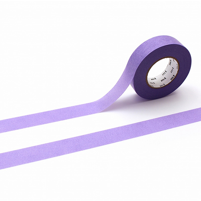 カモ井加工紙 マスキングテープ mt ガンシン 藤色 MTGANS15 1巻(ご注文単位1巻)【直送品】