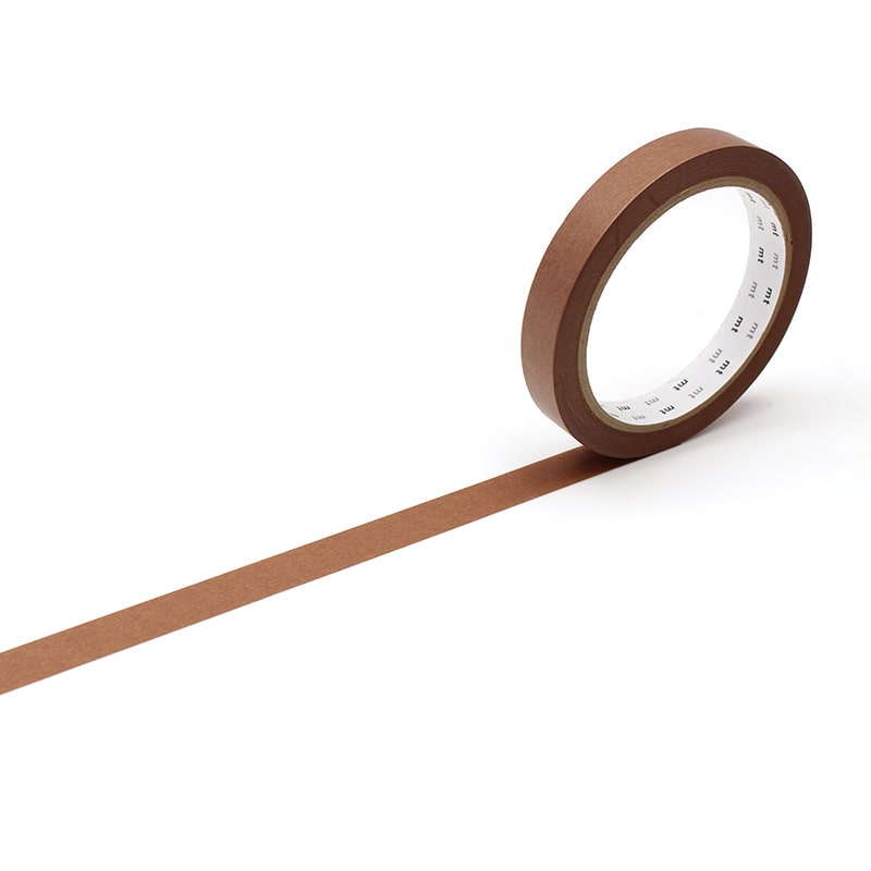 カモ井加工紙 マスキングテープ mt large core 和紙 チョコレート 強粘着 MT01L057 1巻(ご注文単位1巻)【直送品】