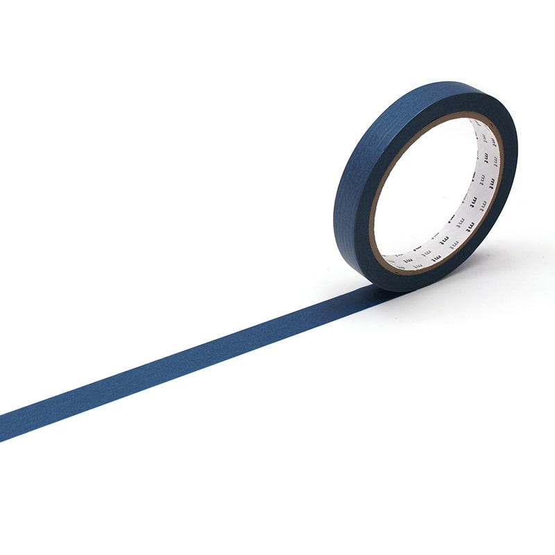 カモ井加工紙 マスキングテープ mt large core 和紙 ダックブルー 強粘着 MT01L066 1巻(ご注文単位1巻)【直送品】