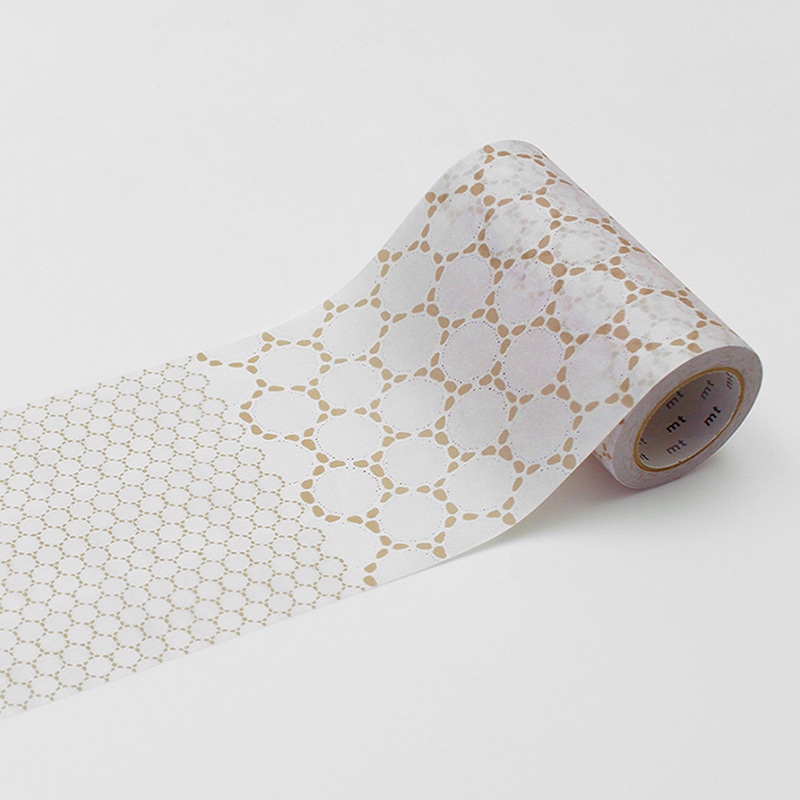 カモ井加工紙 マスキングテープ mt casa 厚口 レース・コットン MTCAS016 1本(ご注文単位1本)【直送品】