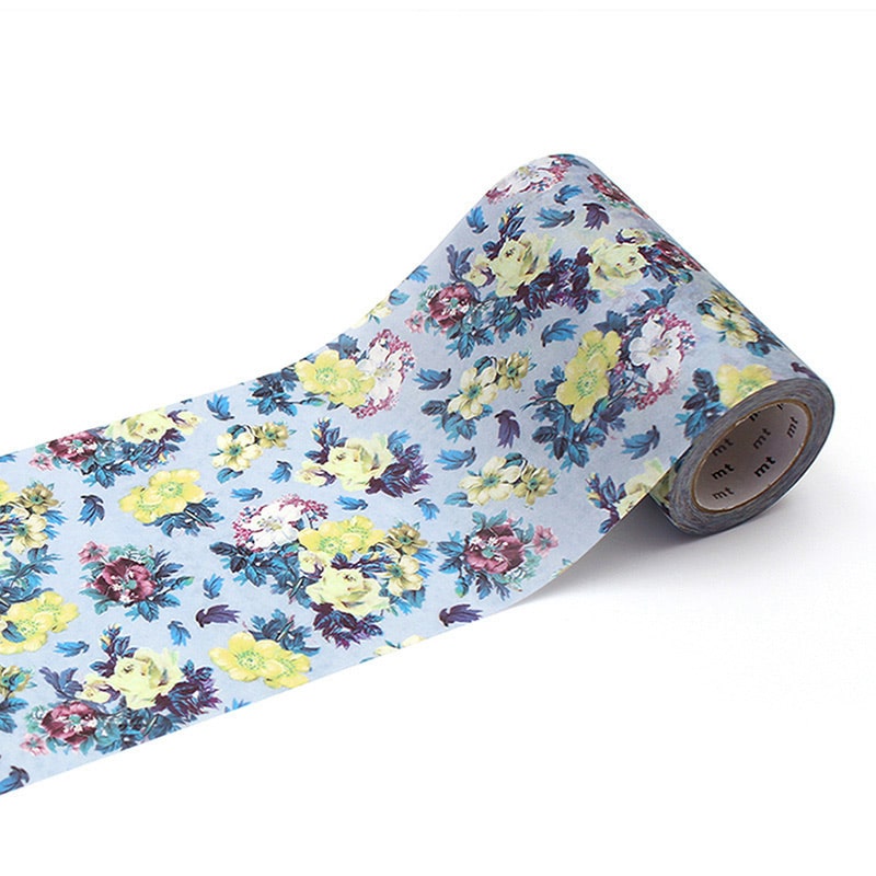 カモ井加工紙 マスキングテープ mt casa 厚口 小花・ボタニカルアート MTCAS017 1本(ご注文単位1本)【直送品】