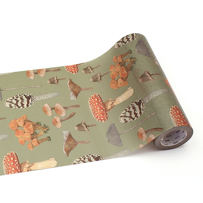 カモ井加工紙 マスキングテープ mt casa 厚口 きのこ MTCAS036 1本(ご注文単位1本)【直送品】