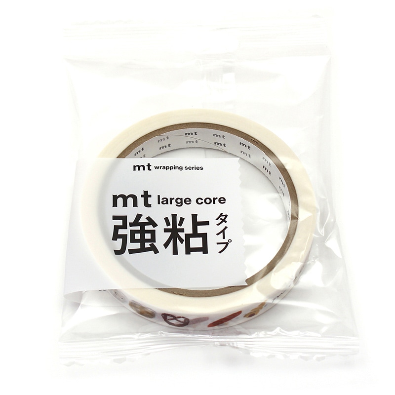 カモ井加工紙 マスキングテープ　mt　large　core パン　強粘着 MT01L072 1巻（ご注文単位1巻）【直送品】