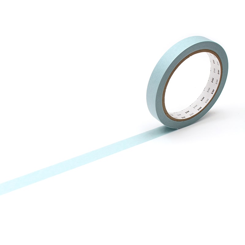 カモ井加工紙 マスキングテープ　mt　large　core 和紙　スモーキーミント　強粘着　MT10L064　10巻/パック（ご注文単位1パック）【直送品】