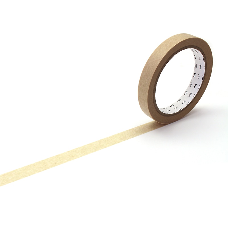 カモ井加工紙 マスキングテープ mt large core upcycle tape 未晒 強粘着 MT10L069 10巻/パック(ご注文単位1パック)【直送品】