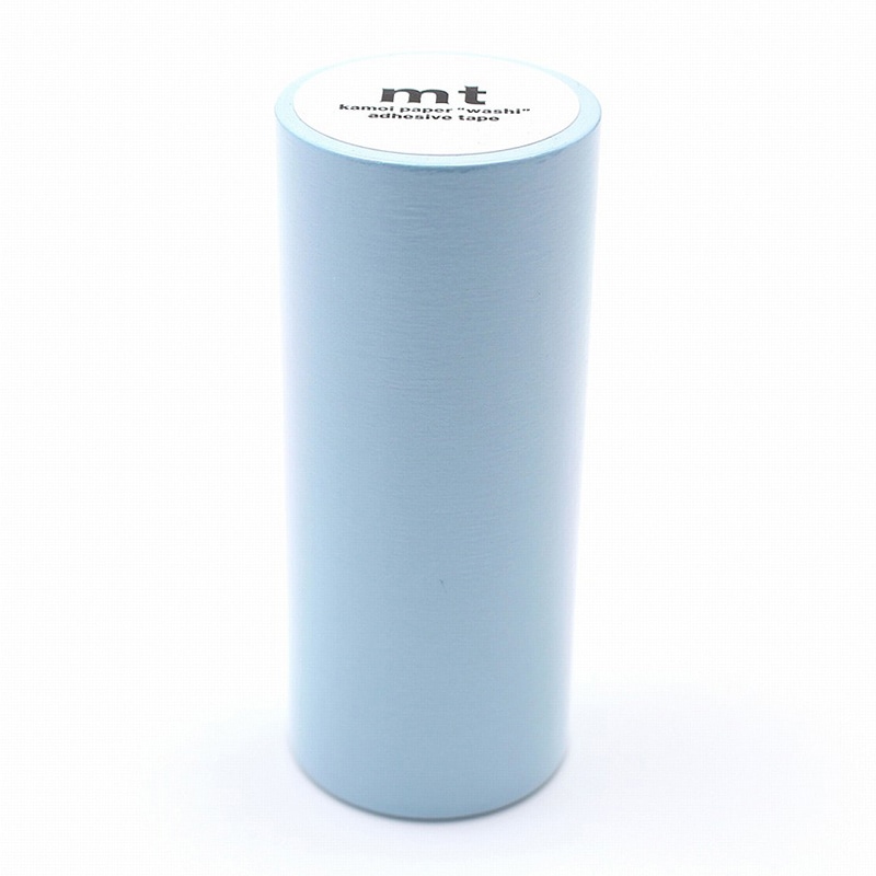 カモ井加工紙 マスキングテープ mt 1P パステルシアン MT10W491 1巻(ご注文単位1巻)【直送品】