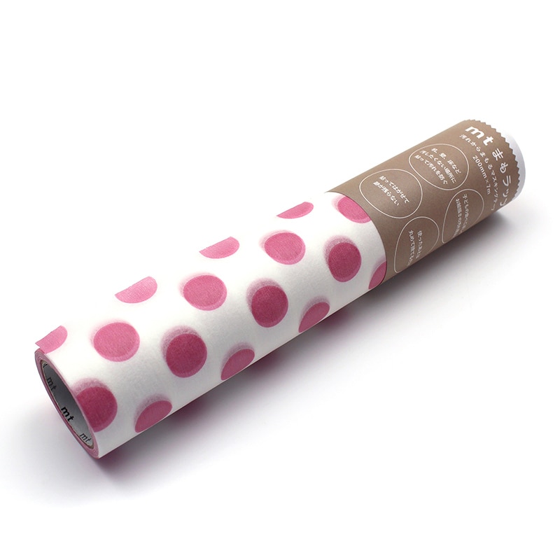 カモ井加工紙 マスキングテープ mt まもラップカッター詰替用 ドット・ピンク MTMWRR03 1本(ご注文単位1本)【直送品】