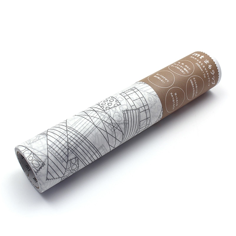 カモ井加工紙 マスキングテープ mt まもラップカッター詰替用 ぬりえ MTMWRR05 1本(ご注文単位1本)【直送品】