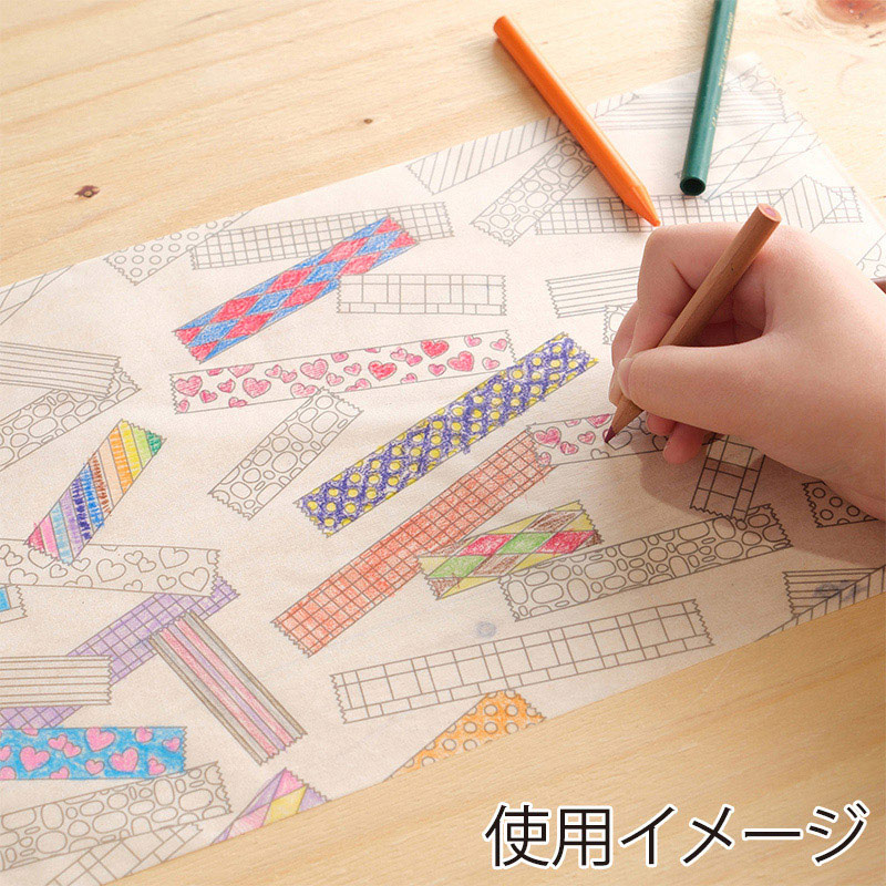 カモ井加工紙 マスキングテープ mt まもラップカッター詰替用 ぬりえ MTMWRR05 1本(ご注文単位1本)【直送品】