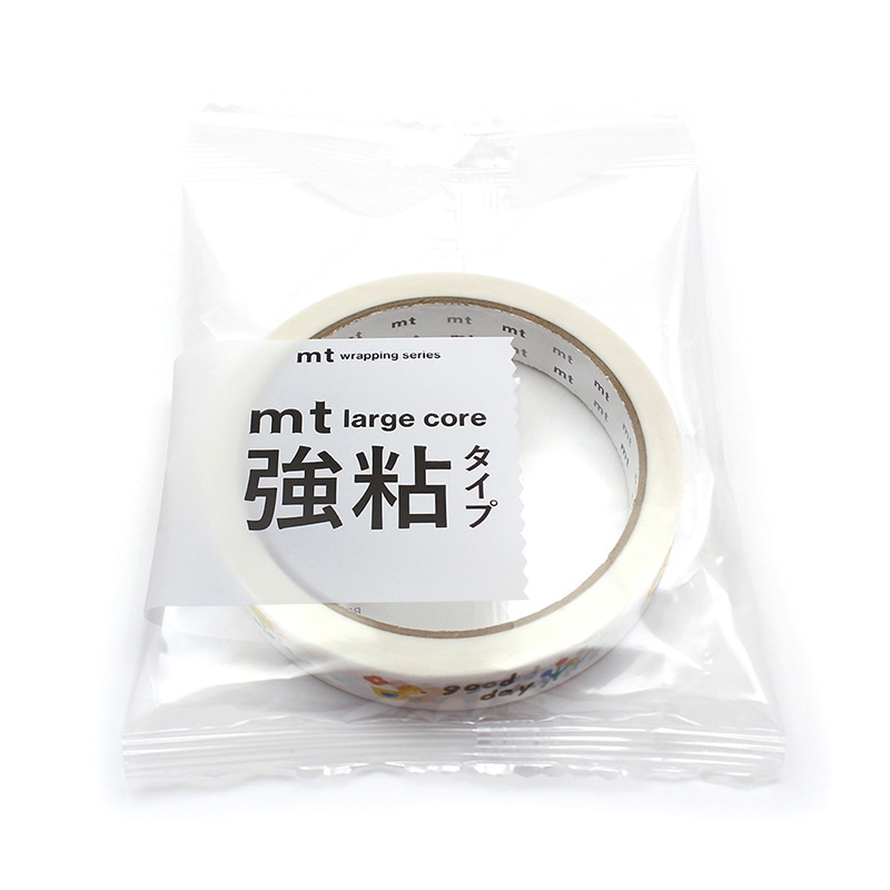 カモ井加工紙 マスキングテープ mt large core 強粘着 1巻 smile MT01L082 1巻（ご注文単位1巻）【直送品】