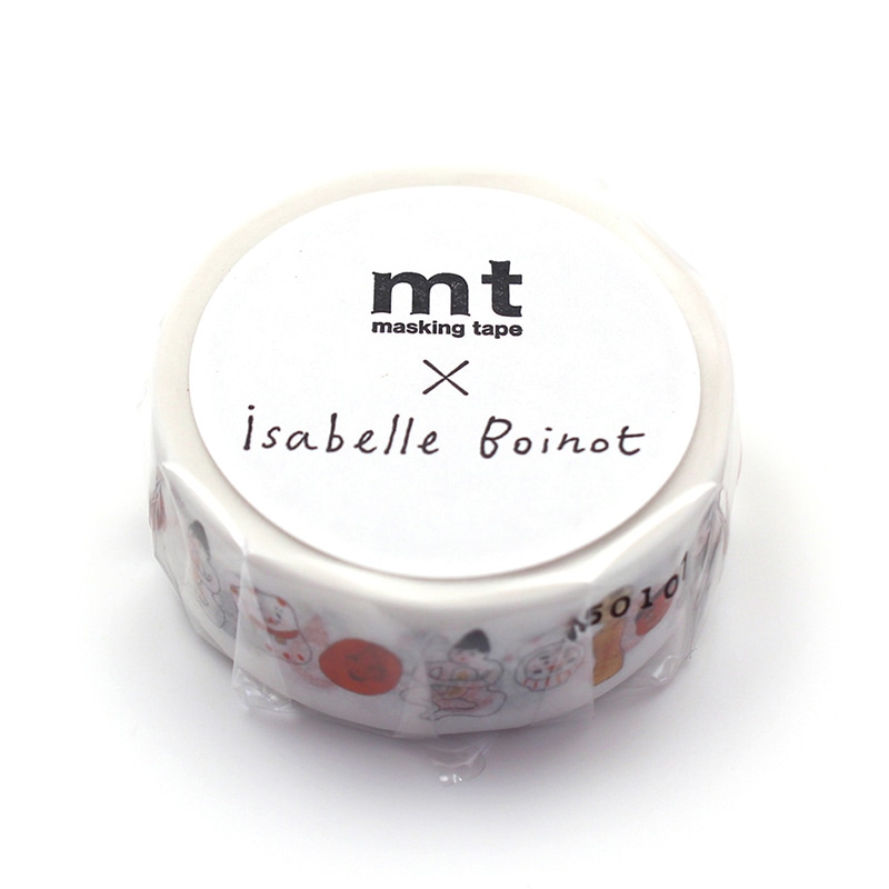 カモ井加工紙 マスキングテープ mt イザベル・ボワノ にほんのおもちゃ MTISAB03 1巻（ご注文単位1巻）【直送品】
