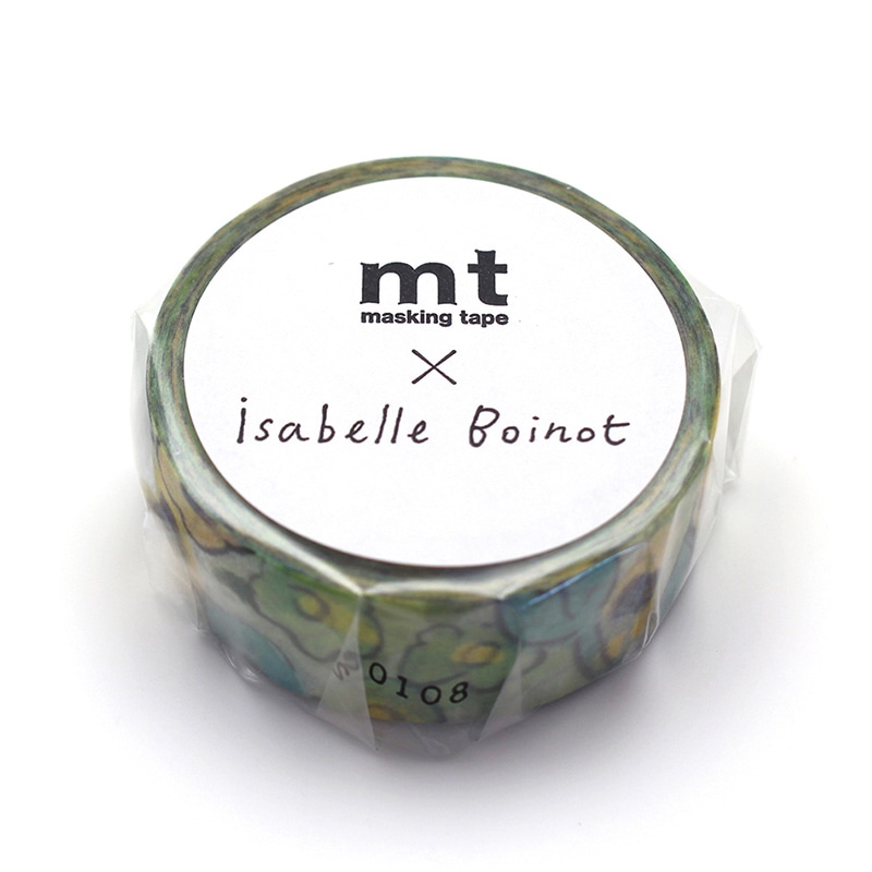 カモ井加工紙 マスキングテープ mt イザベル・ボワノ はなもよう MTISAB05 1巻（ご注文単位1巻）【直送品】