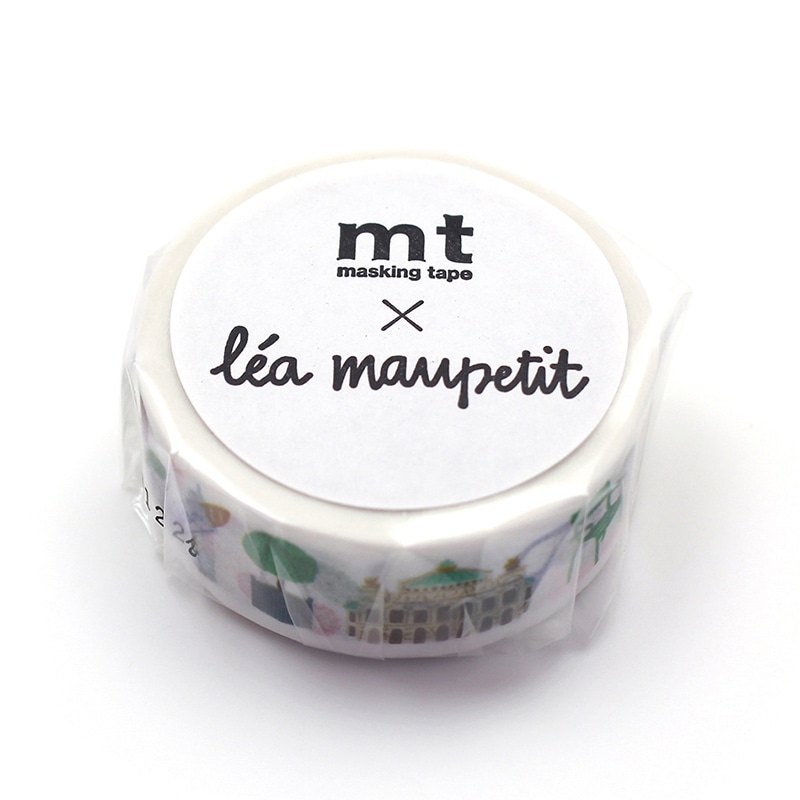 カモ井加工紙 マスキングテープ mt レア・モプチ Paris MTLEAM01 1巻（ご注文単位1巻）【直送品】