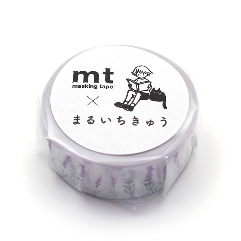 カモ井加工紙 マスキングテープ mt まるいちきゅう ラベンダー MTMARU12 1巻（ご注文単位1巻）【直送品】