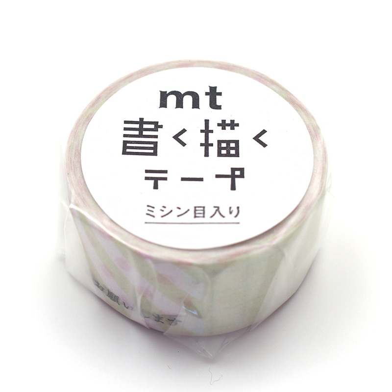 カモ井加工紙 マスキングテープ mt 書く描くテープ ミシン目入り お願いします MTKAKUM02 1巻（ご注文単位1巻）【直送品】