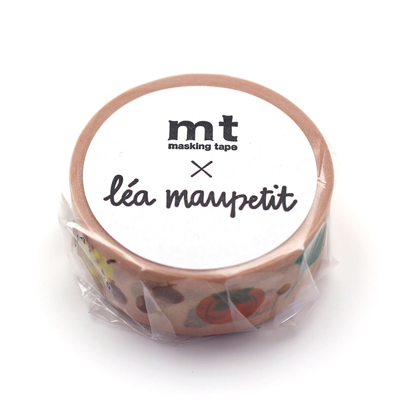 カモ井加工紙 マスキングテープ mt レア・モプチ Golden Autumn MTLEAM06 1巻（ご注文単位1巻）【直送品】