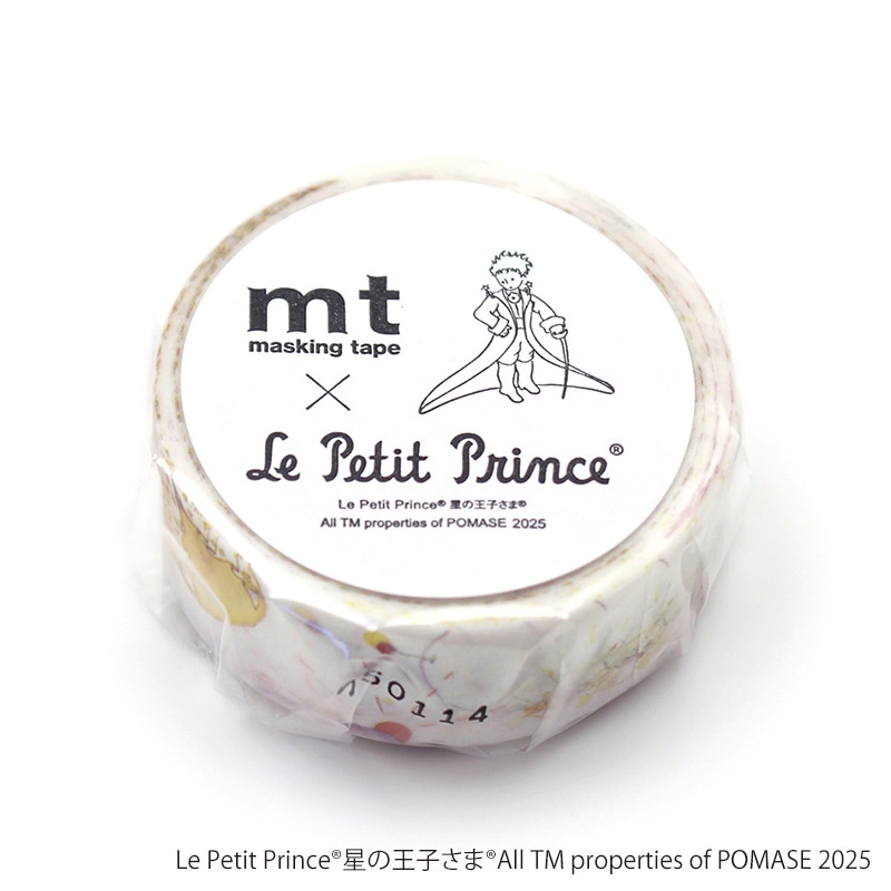 カモ井加工紙 マスキングテープ mt 星の王子さま 旅路で出会う人々 MTPRIN01 1巻（ご注文単位1巻）【直送品】