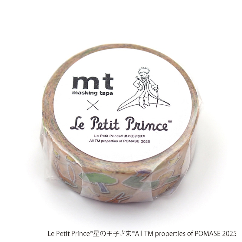カモ井加工紙 マスキングテープ mt 星の王子さま ステッカー MTPRIN02 1巻（ご注文単位1巻）【直送品】