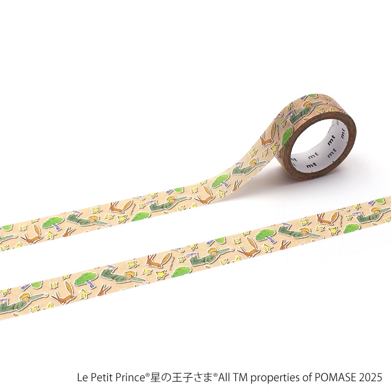 カモ井加工紙 マスキングテープ mt 星の王子さま ステッカー MTPRIN02 1巻(ご注文単位1巻)【直送品】