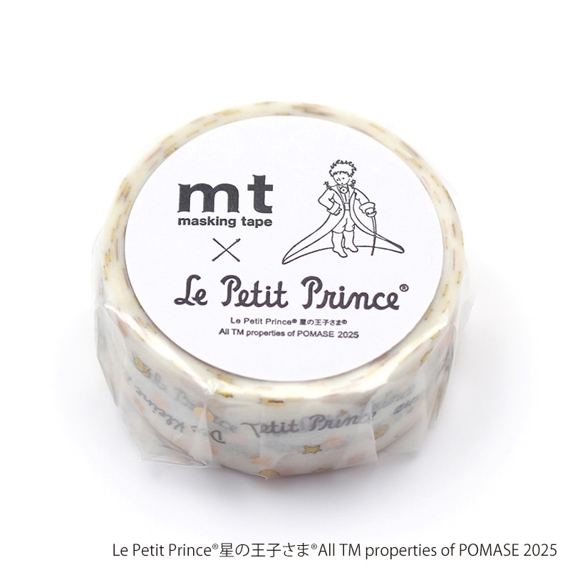カモ井加工紙 マスキングテープ mt 星の王子さま タイトルウェーブ MTPRIN04 1巻（ご注文単位1巻）【直送品】