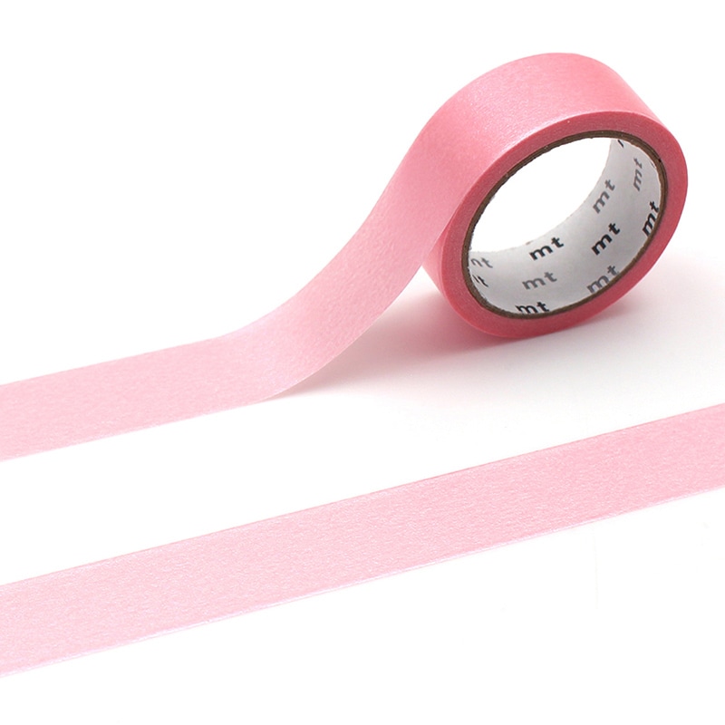 カモ井加工紙 マスキングテープ mt basic シルキーピンク MT01P584 1個(ご注文単位1個)【直送品】