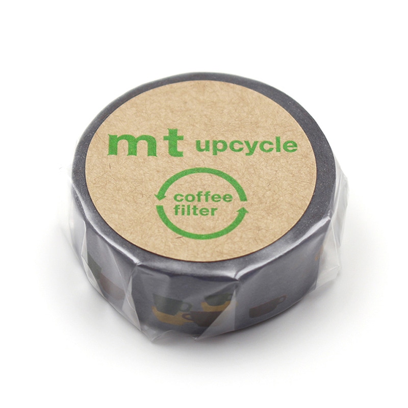 カモ井加工紙 mt upcycle tape 重なるティーカップ MT01UP03 1個（ご注文単位1個）【直送品】