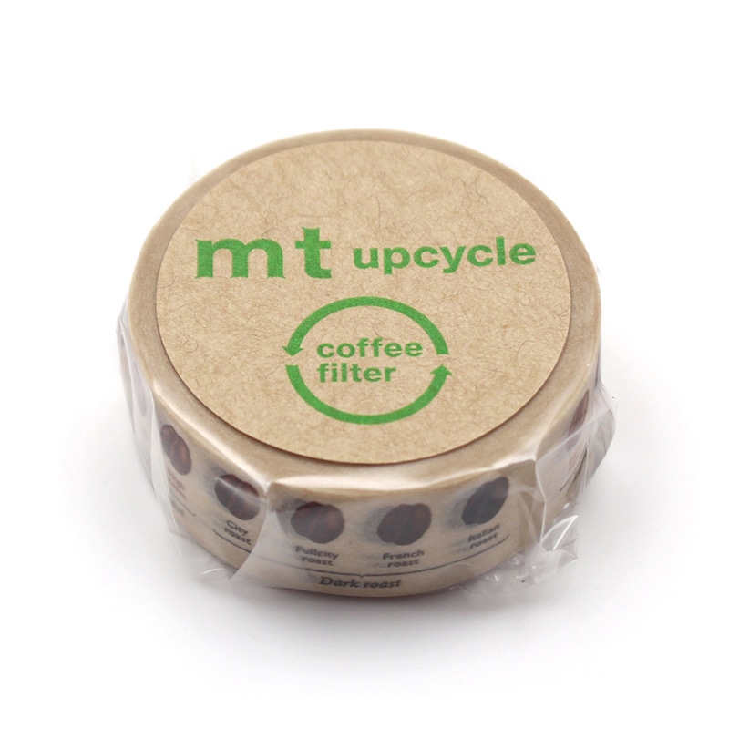 カモ井加工紙 mt upcycle tape コーヒーロースト MT01UP04 1個（ご注文単位1個）【直送品】