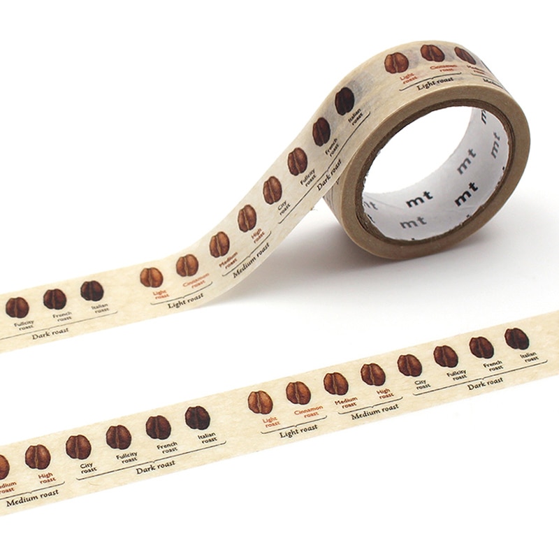 カモ井加工紙 mt upcycle tape コーヒーロースト MT01UP04 1個(ご注文単位1個)【直送品】