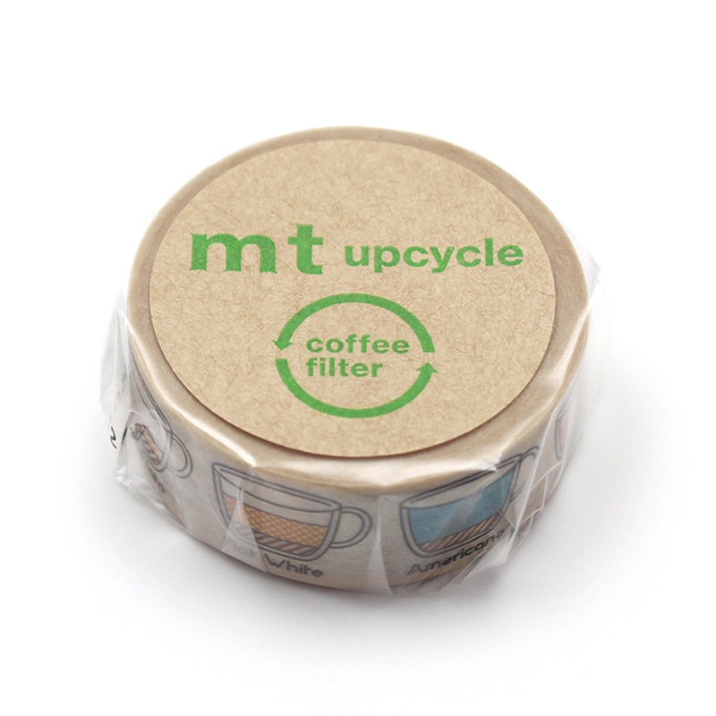 カモ井加工紙 mt upcycle tape エスプレッソコーヒーの手引き MT01UP05 1個（ご注文単位1個）【直送品】