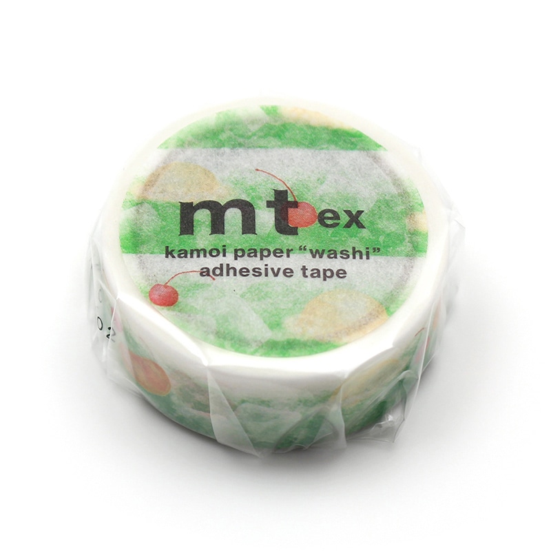 カモ井加工紙 マスキングテープ mt ex ソーダフロート MTEX1P258 1巻（ご注文単位1巻）【直送品】