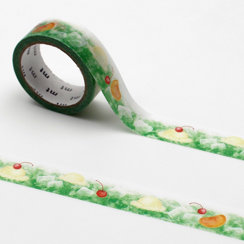 カモ井加工紙 マスキングテープ mt ex ソーダフロート MTEX1P258 1巻(ご注文単位1巻)【直送品】