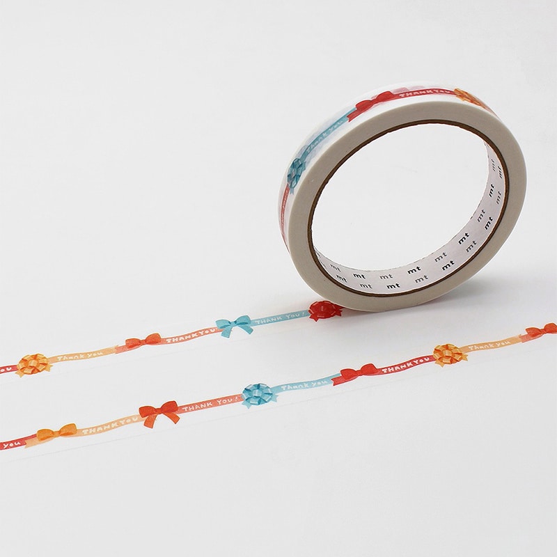 カモ井加工紙 マスキングテープ mt large core 強粘着 1巻 リボン・カラフル MT01L090 1巻（ご注文単位1巻）【直送品】