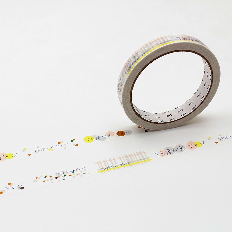 カモ井加工紙 マスキングテープ mt large core 強粘着 1巻 dotline MT01L093 1巻（ご注文単位1巻）【直送品】