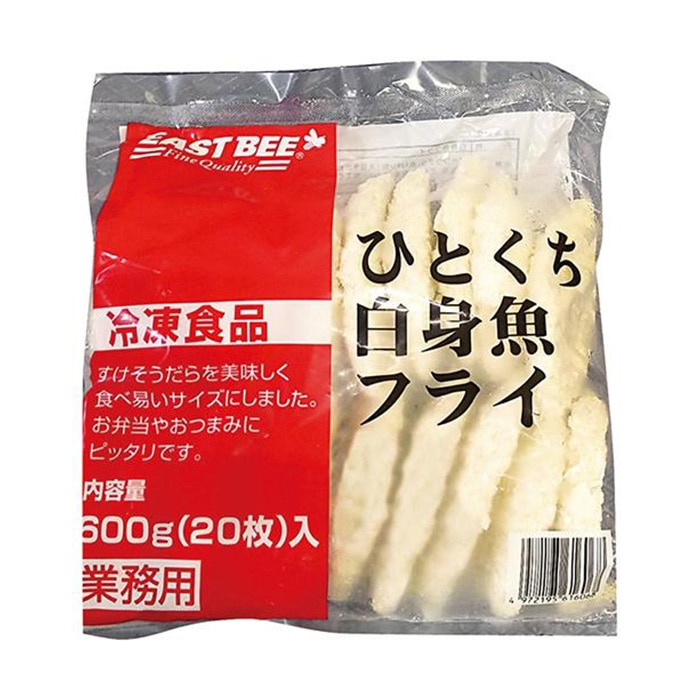 極洋 EAST BEE ひとくち白身魚フライ 30g×20個 冷凍 1パック※軽(ご注文単位1パック)※注文上限数12まで【直送品】