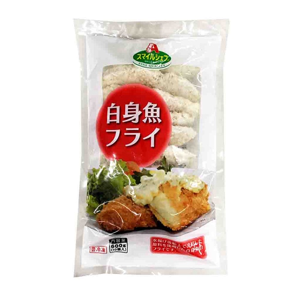 極洋 スマイルシェフ 白身魚フライ 60g×10個 冷凍 1パック※軽(ご注文単位1パック)※注文上限数12まで【直送品】
