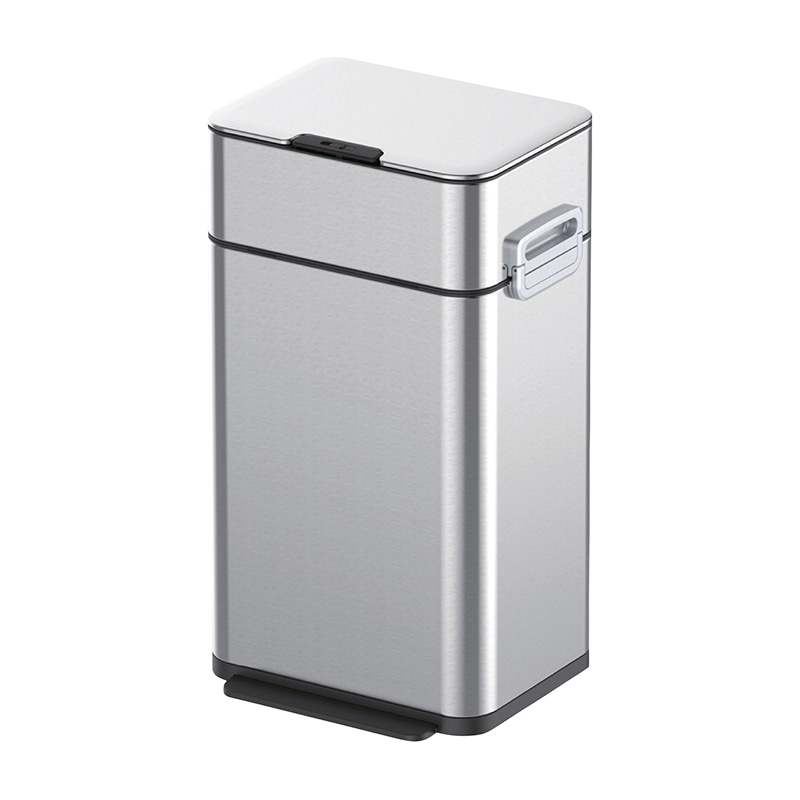 おむつペール HOALU 消臭・抗菌・機能シート付 A-DPH58 シルバー 1個(ご注文単位1個)【直送品】