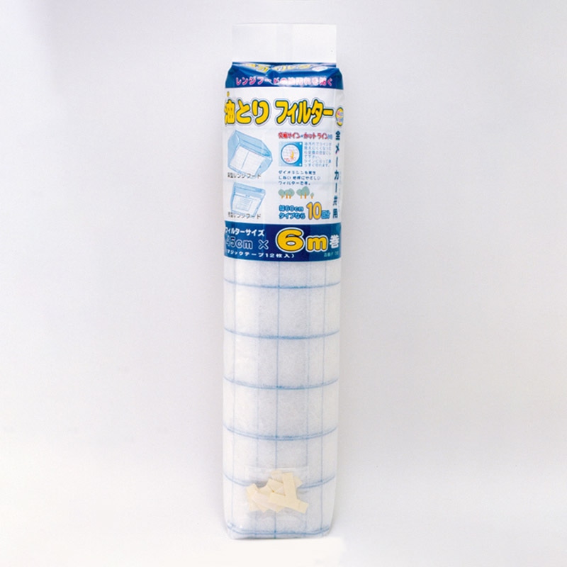 新北九州工業 レンジフード用フィルター 油とりフィルター 6m巻 F-781 1個（ご注文単位1個）【直送品】