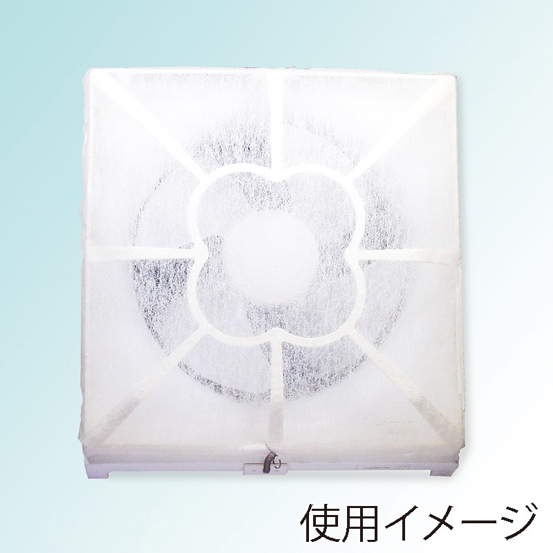 新北九州工業 換気扇カバー ファンフィル 角M 1枚入 K-760R 1個（ご注文単位1個）【直送品】