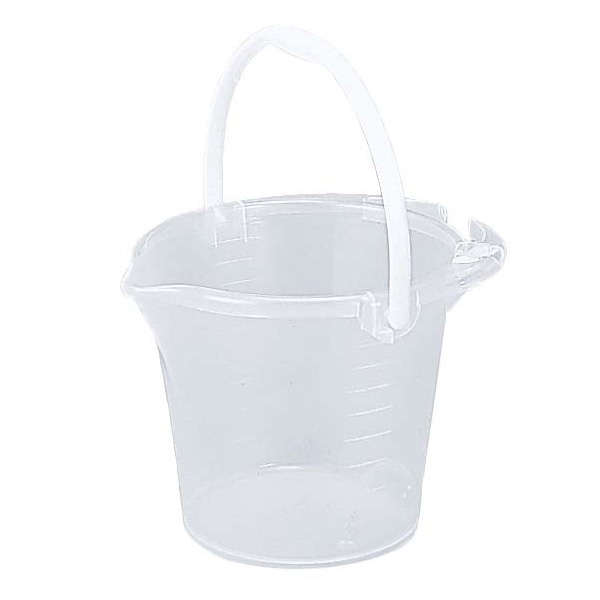目盛付園芸バケツ10　クリア   1個（ご注文単位1個）【直送品】