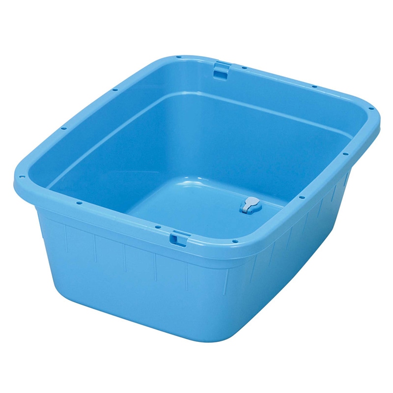 新輝合成 トンボ ジャンボタライ 角型 80型(水抜栓付) 1個(ご注文単位1個)【直送品】