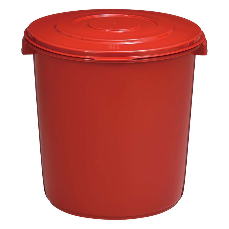 トンボ　みそ容器　25型（蓋・押し蓋付） 25L  1個（ご注文単位1個）【直送品】