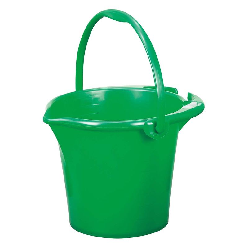 新輝合成 ニューカラー便利バケツ10 グリーン 1個(ご注文単位1個)【直送品】