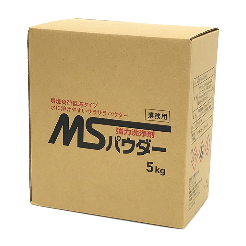 セッツ 厨房機器・設備用洗剤 MSパウダー 5kg E-108 1パック（ご注文単位4パック）【直送品】
