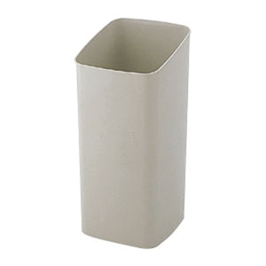 リッチェル ゴミ箱　エフィ　スクエアカン 12　グレー 40682 1個（ご注文単位18個）【直送品】