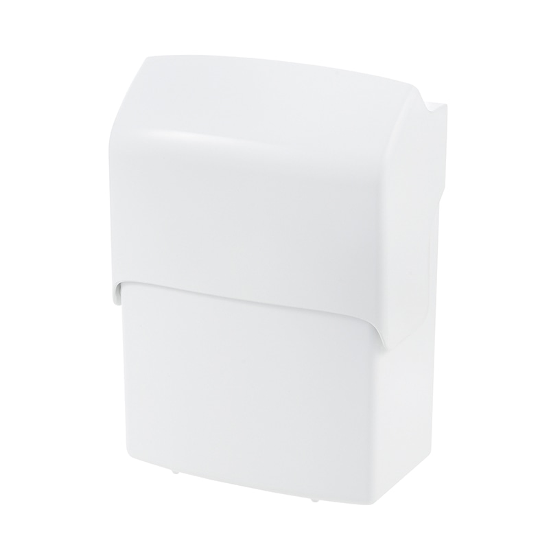 リッチェル 壁かけサニタリーボックス ホワイト 44005 1個(ご注文単位18個)【直送品】